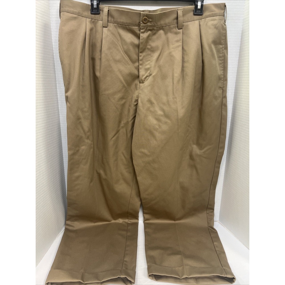 Izod Chino Pants Men's Size 40x30 Classic Fit Cuffed